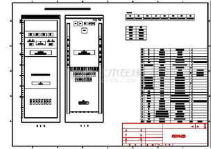 电气总控室总体及同期屏接线图设计与安防工程